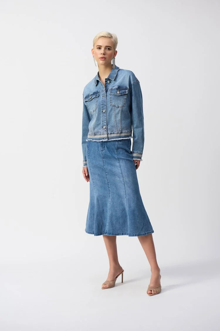 Joseph ribkoff denim jacket 251953