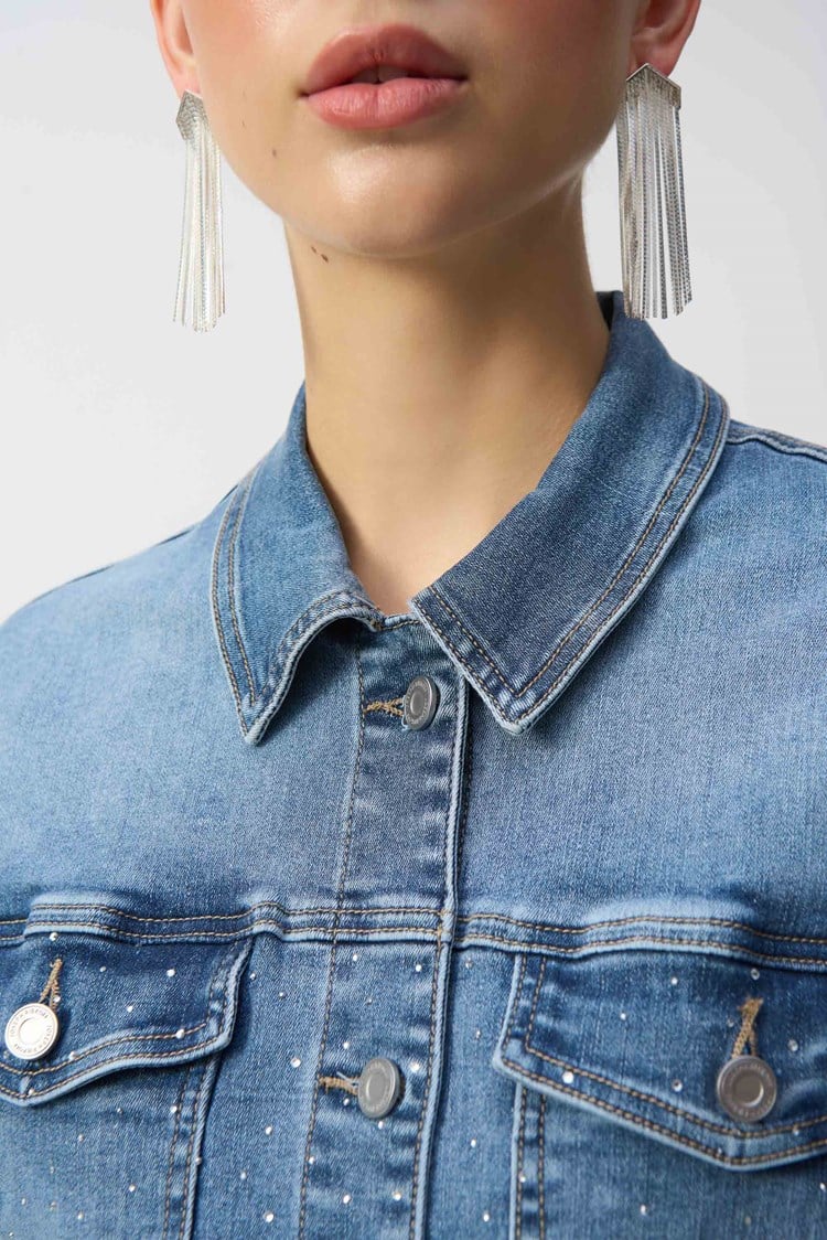 Joseph ribkoff denim jacket 251953