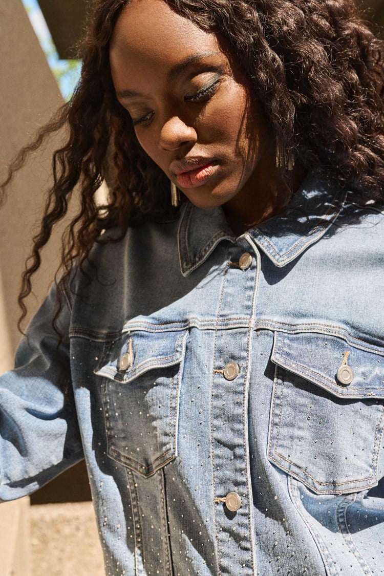 Joseph ribkoff denim jacket 251953