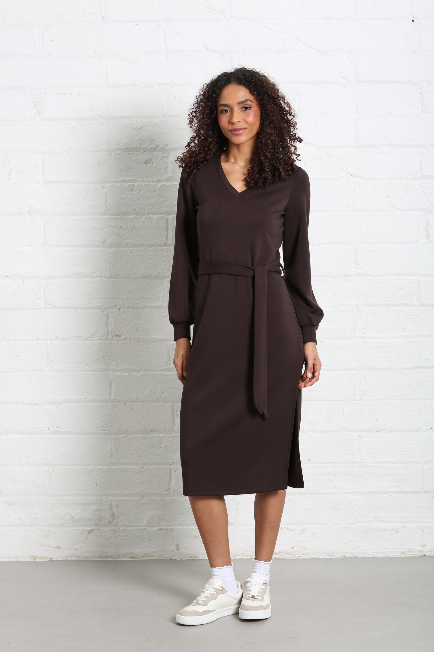 Celia chocolate dress