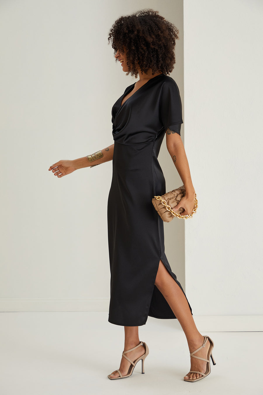 Lori black dress