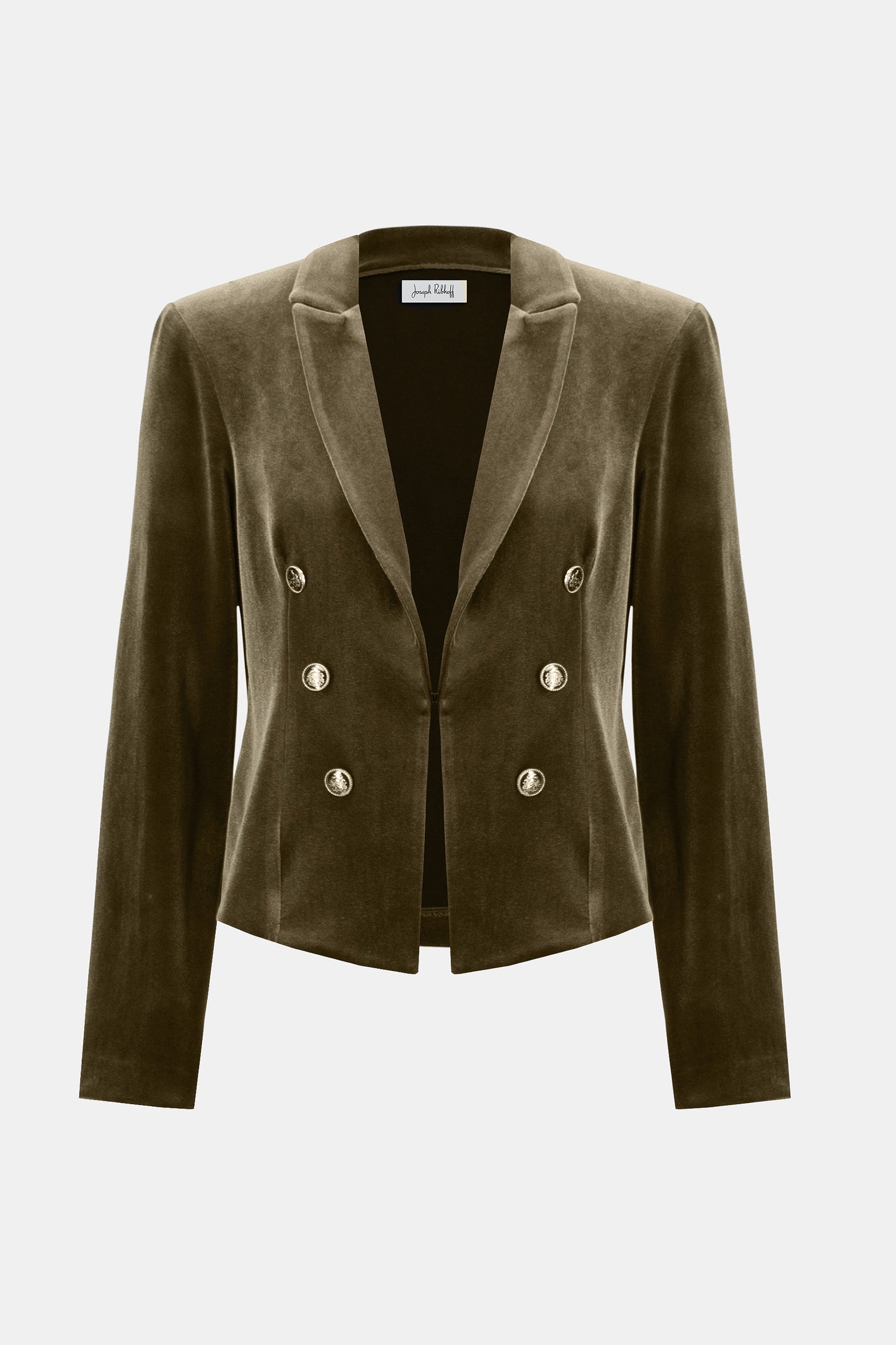 Velvet Knit Fitted Blazer
253193
