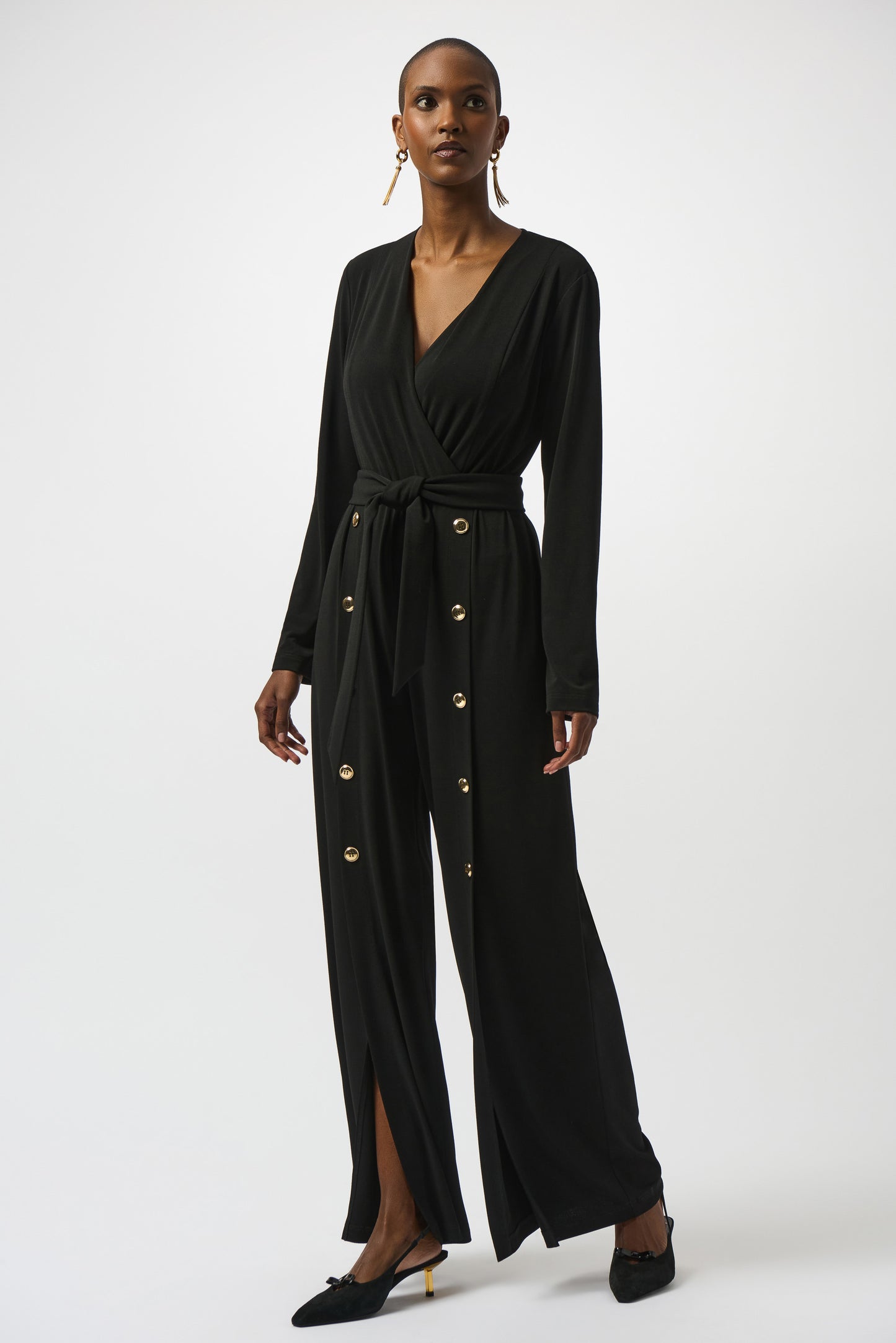 Moss Crepe Wide-Leg Jumpsuit
253119