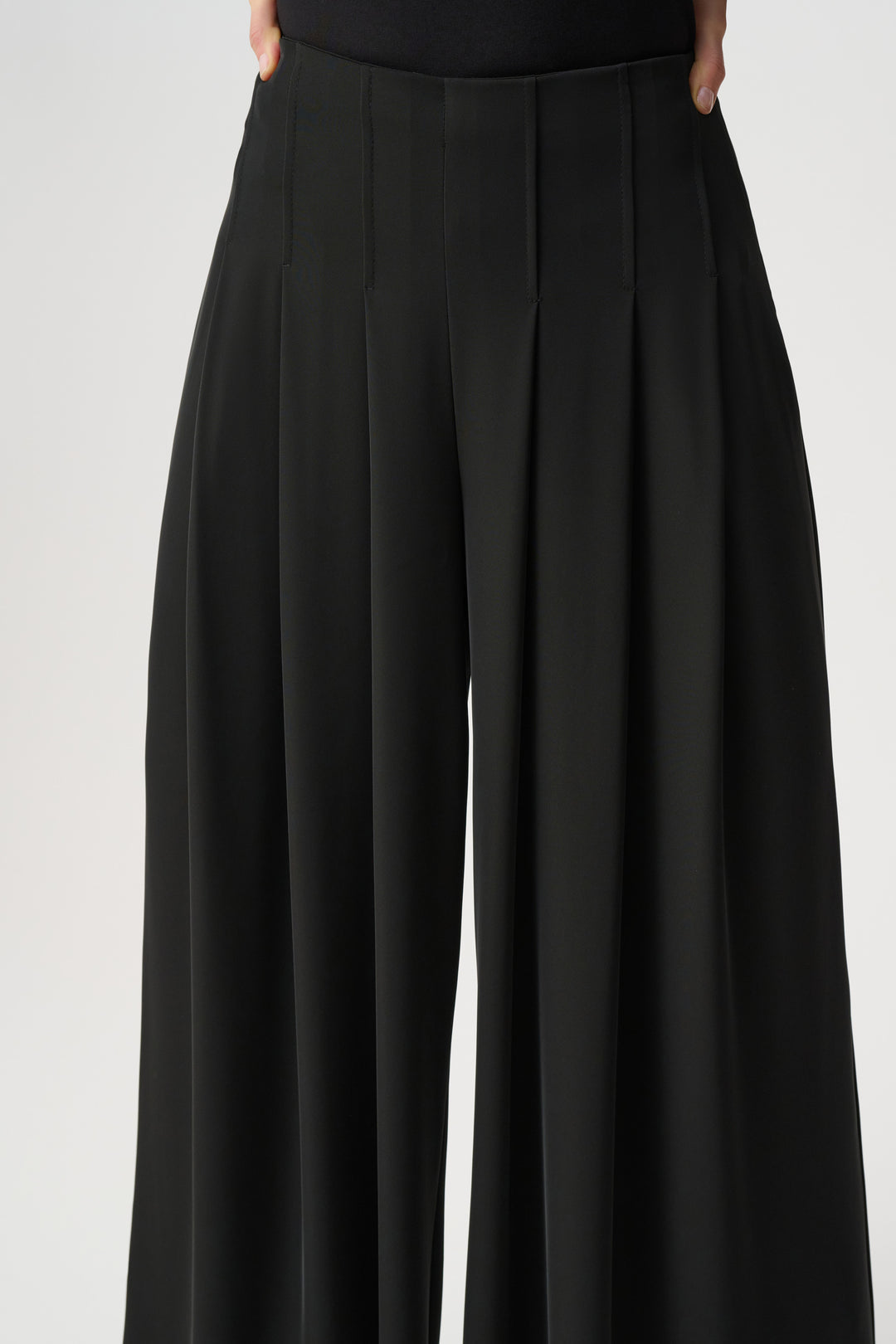Joseph Ribkoff 263040 Pleated Wide-Leg Pants Style