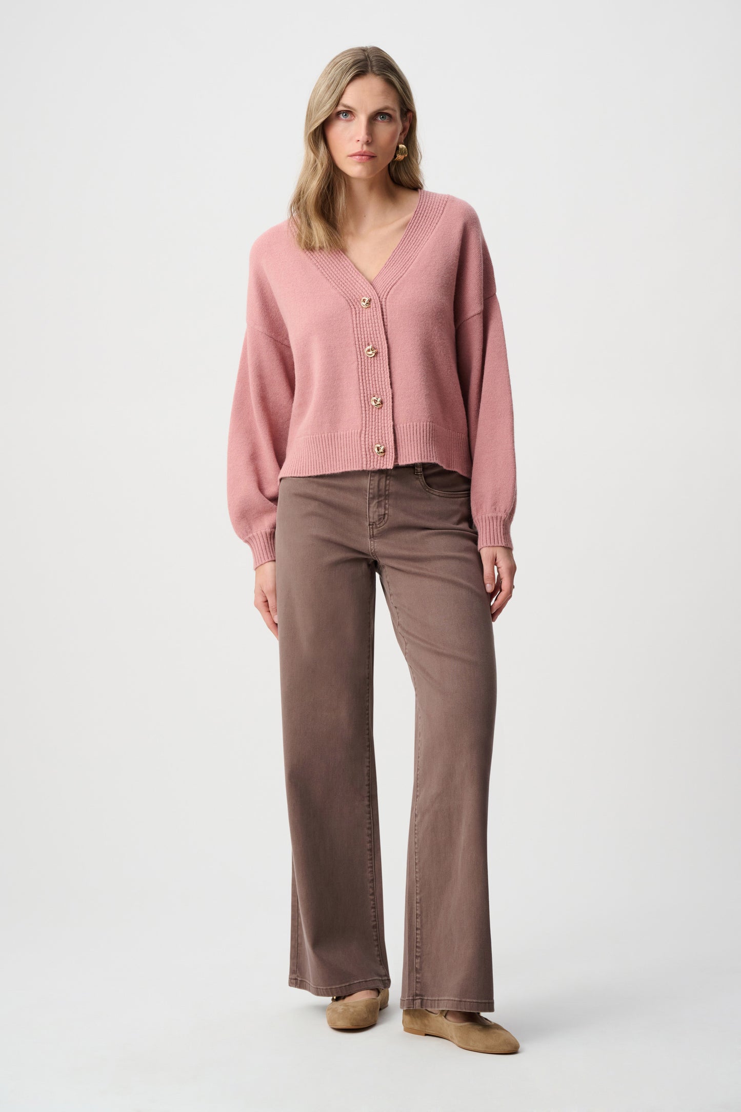 251968F26 Goldie | Classic Wide-Leg Stretch Jeans