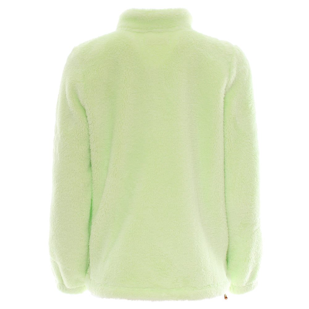 Lara pale green zip