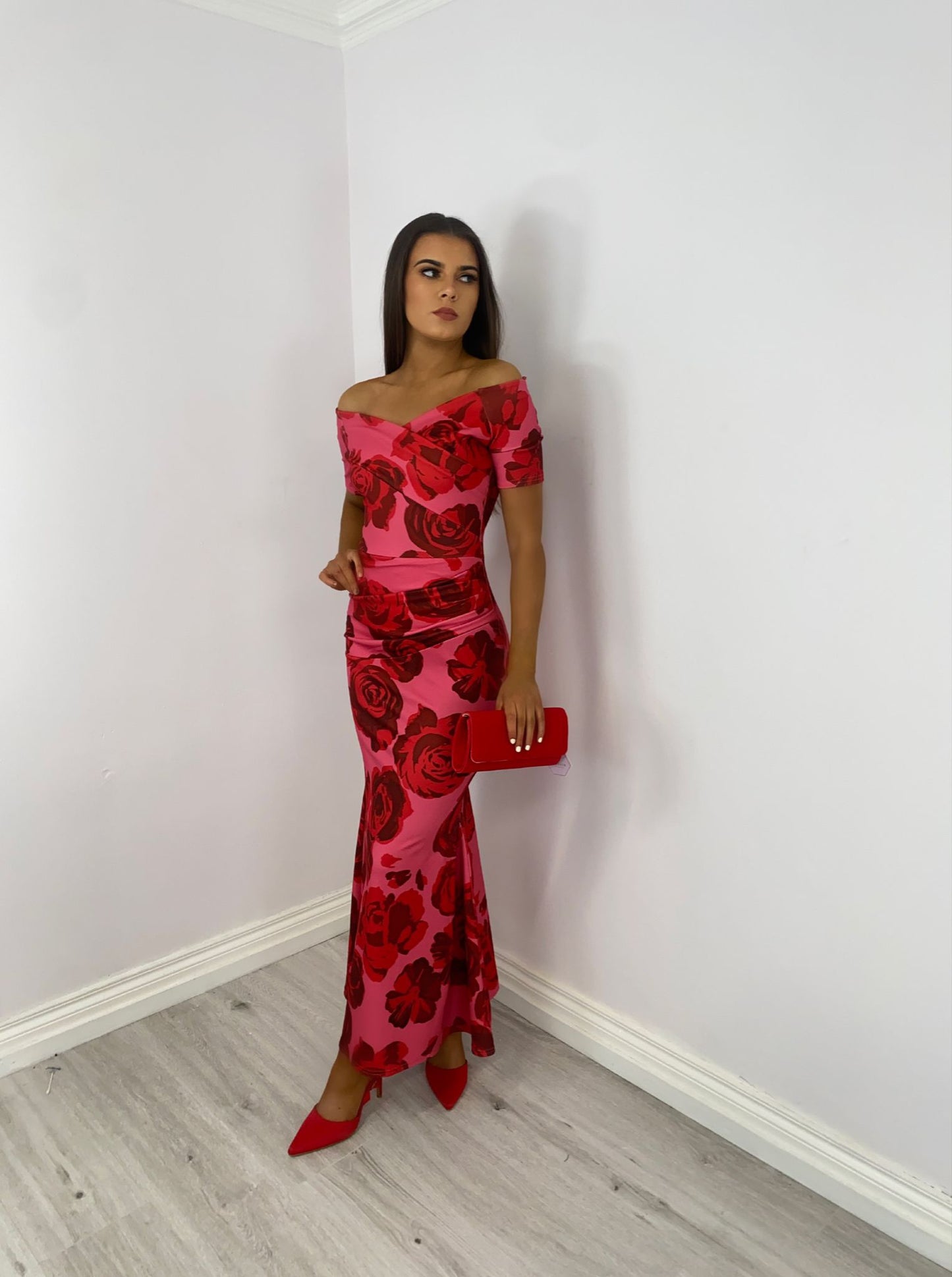 Poppy pink dress