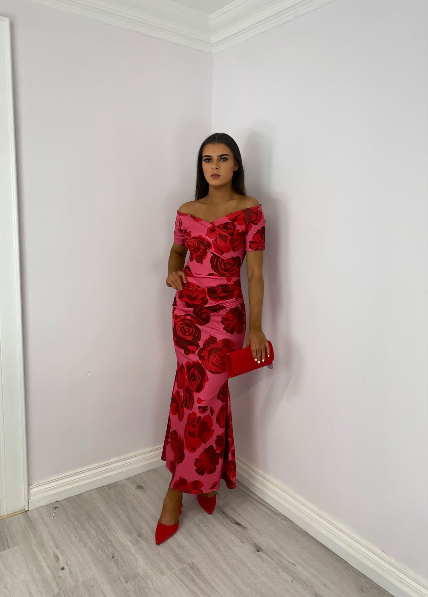 Poppy pink dress