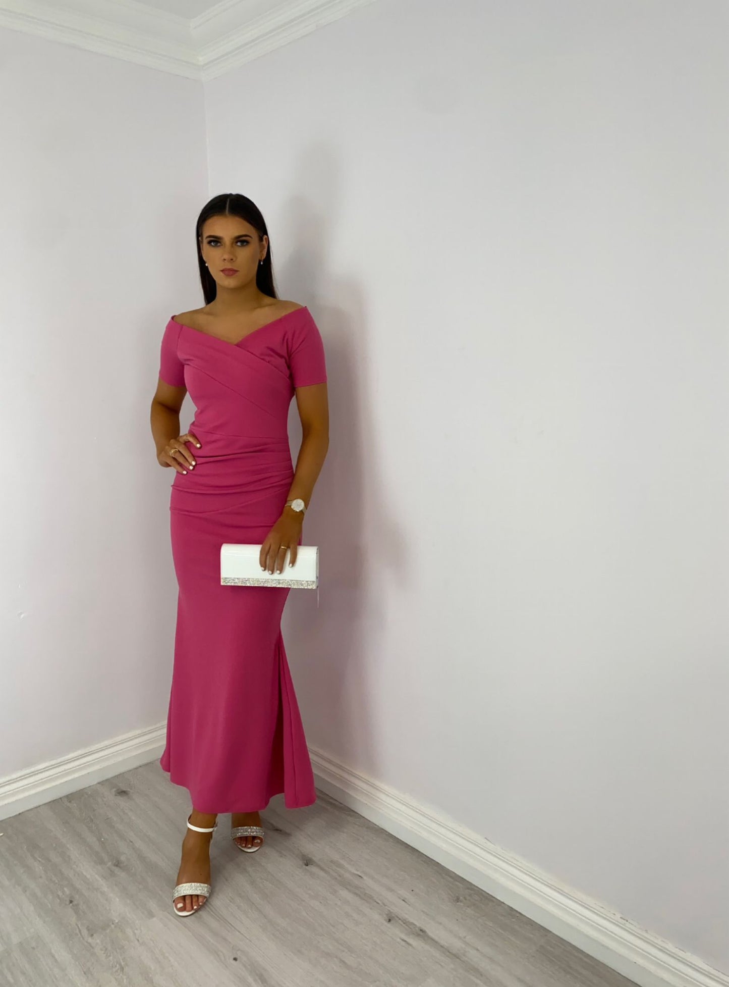 Poppy pink dress