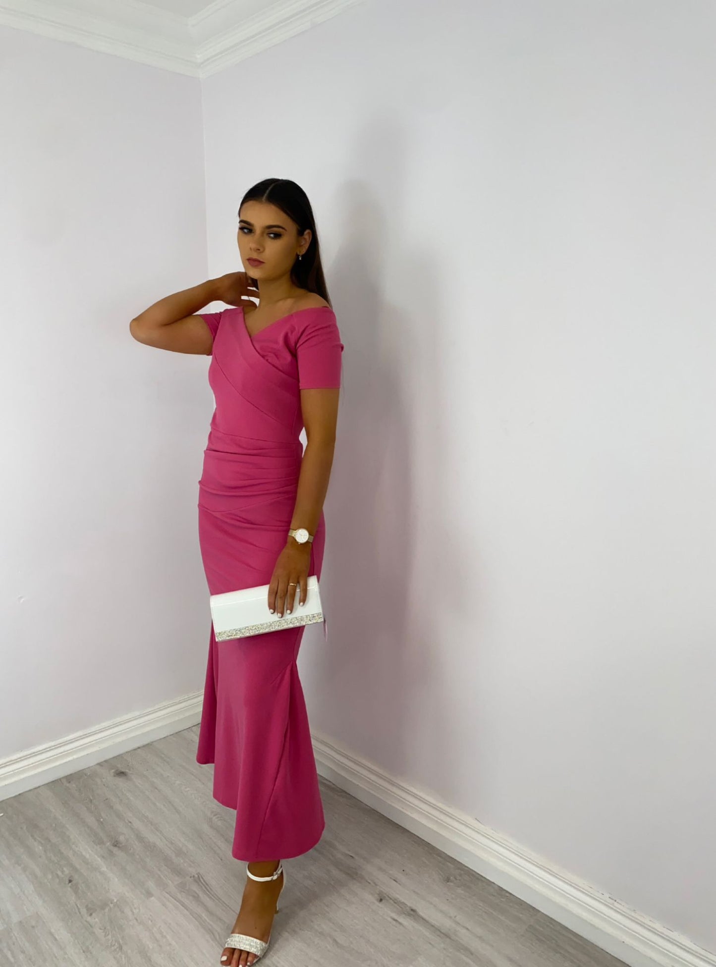 Poppy pink dress