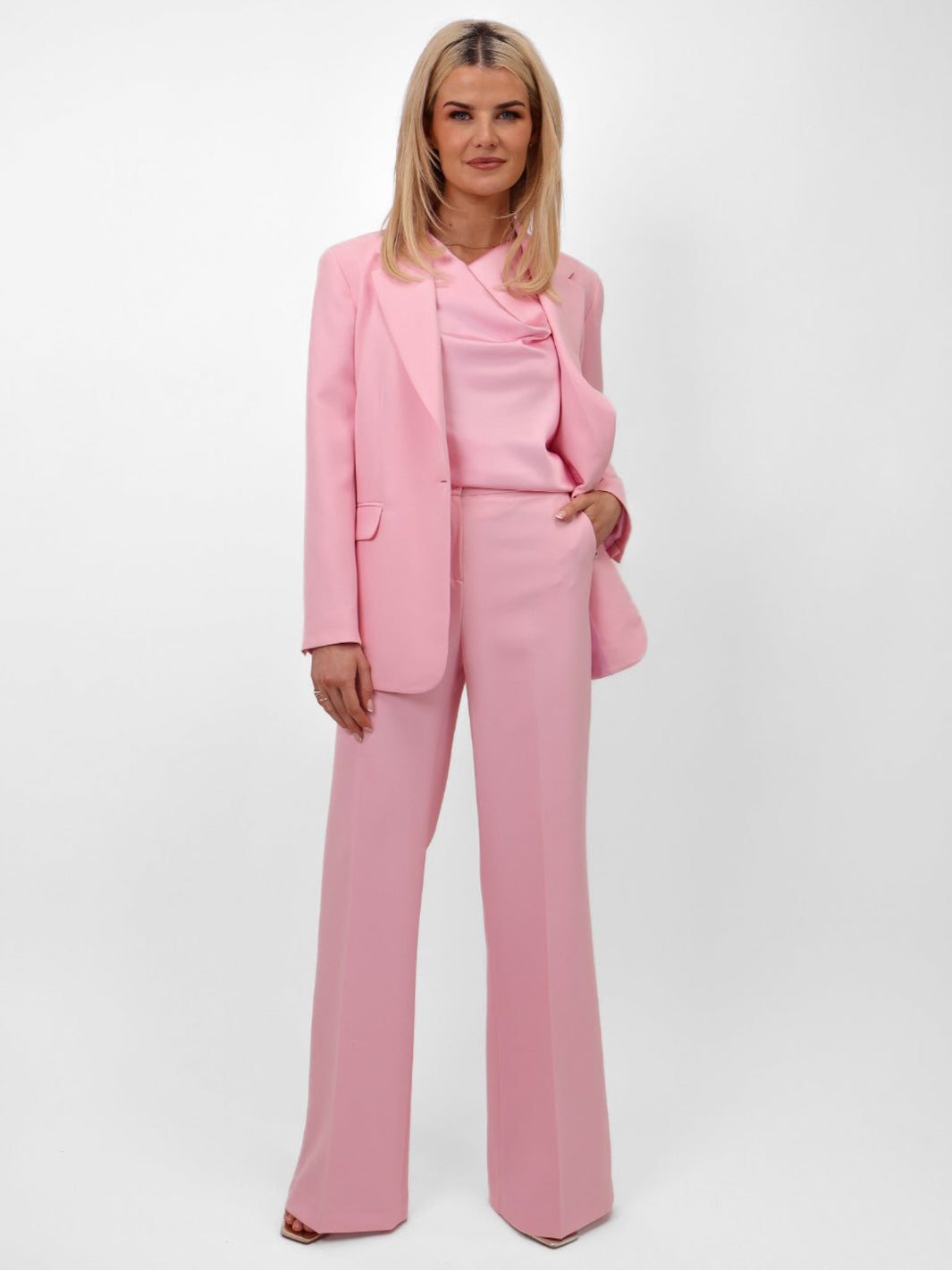 Kate and Pippa light pink Palermo trousers