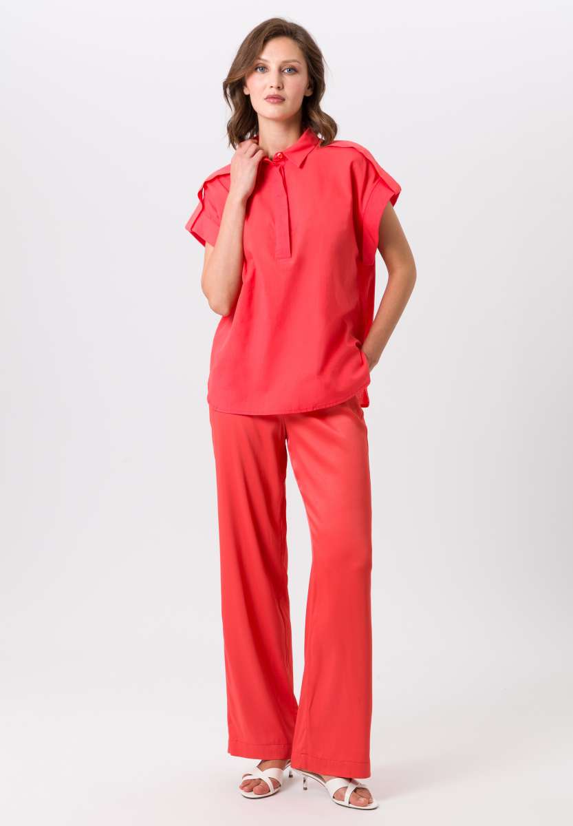 Tuzzi blouse with shoulder details