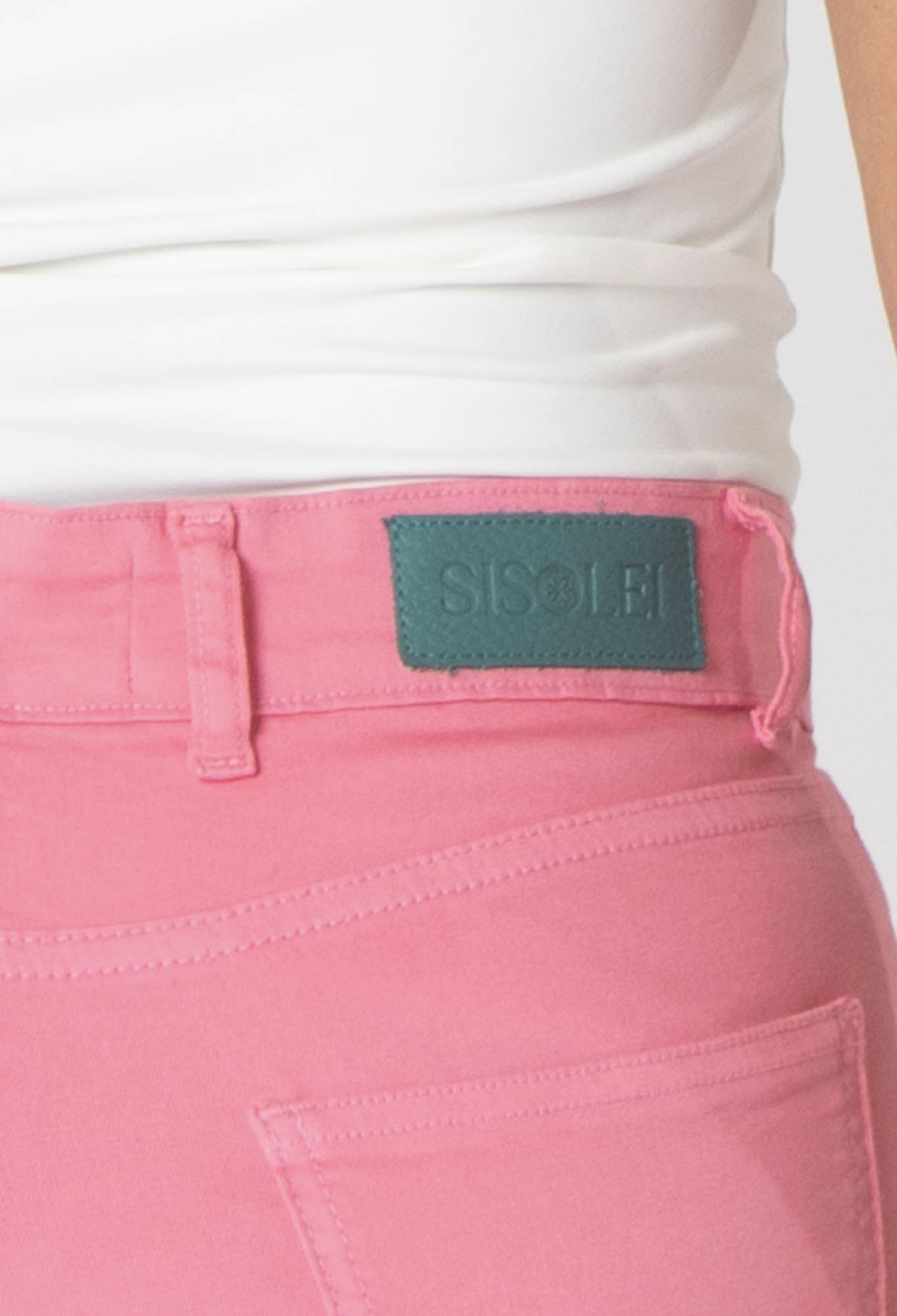Pink sisolei jeans