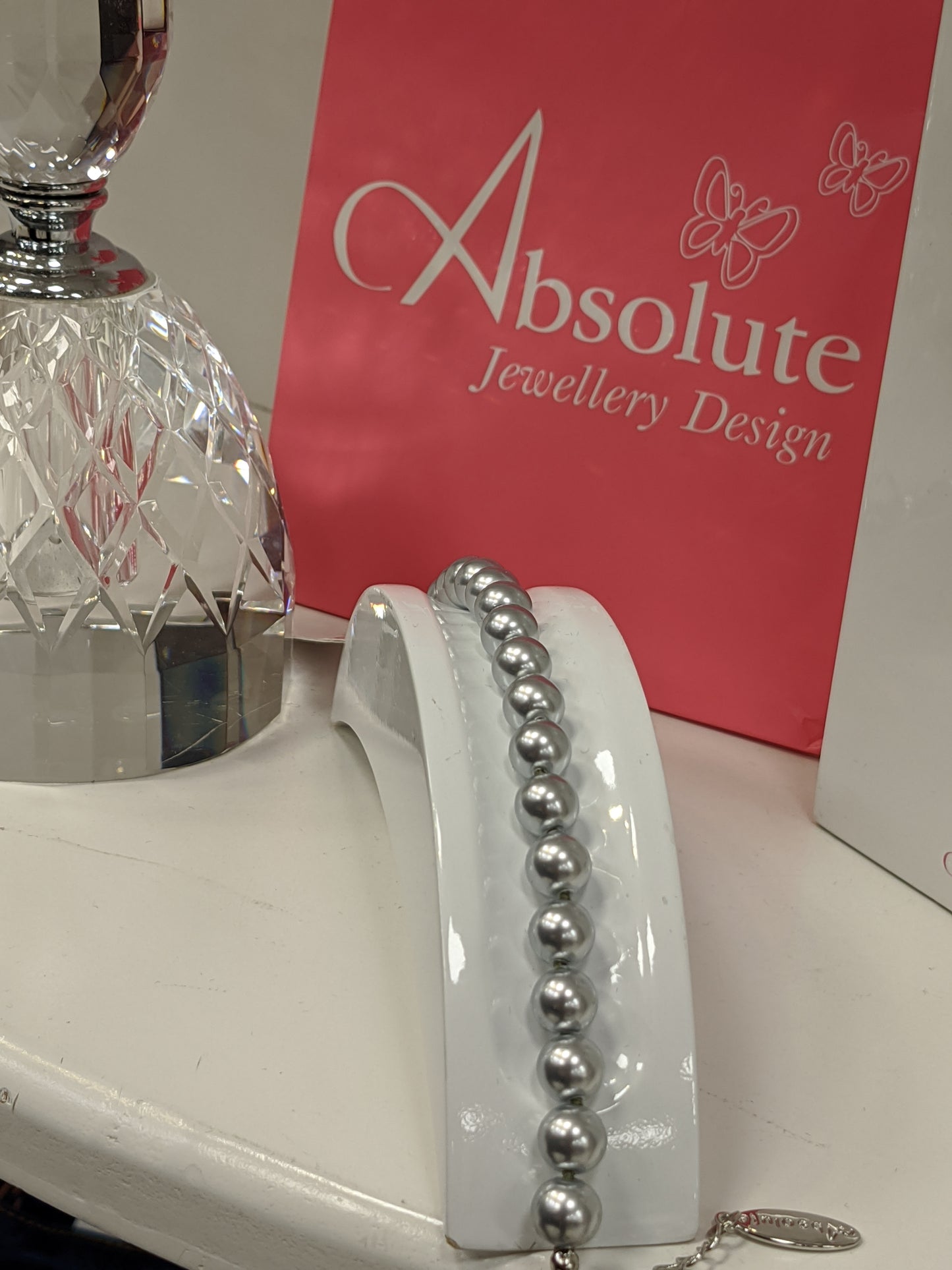 Penny grey bracelet