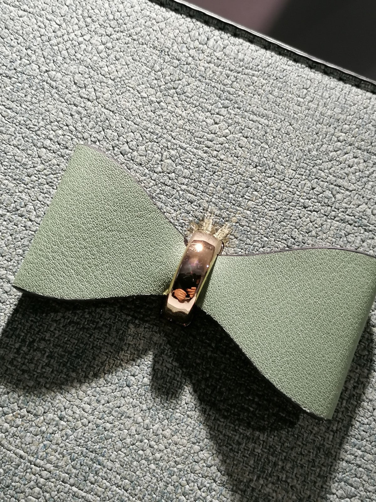 large sage green shoulder bag
