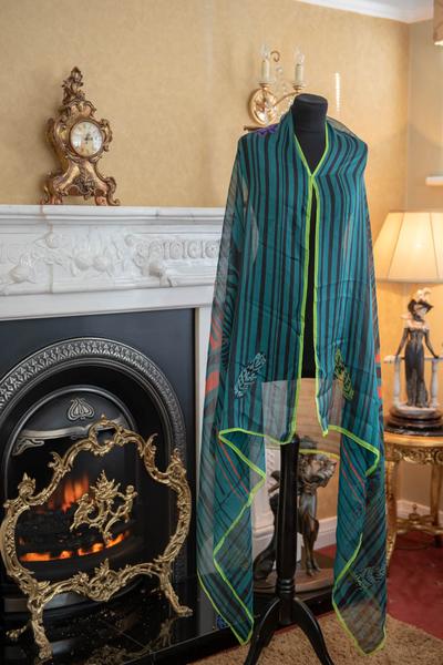 100% silk scarf
