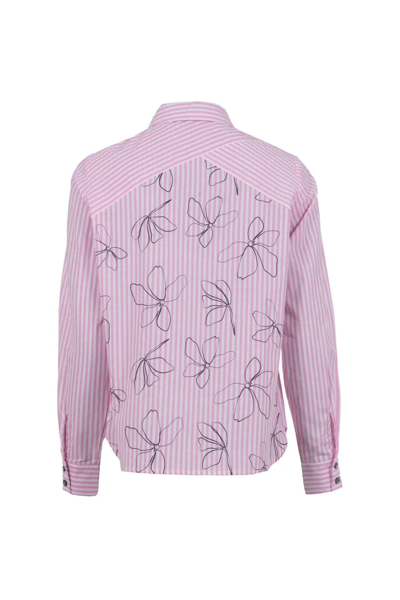 Squesto Pink Stripe shirt