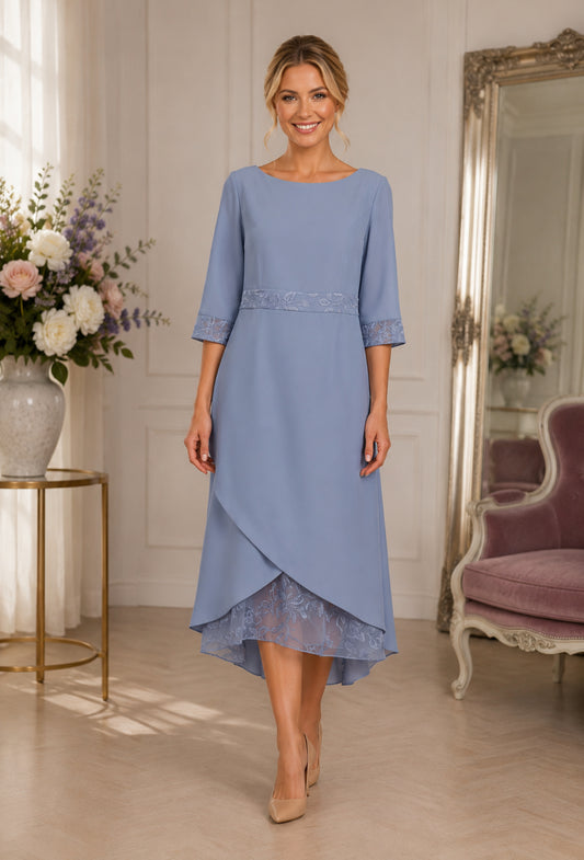 SALE- Emma Bridals EBED099 periwinkle