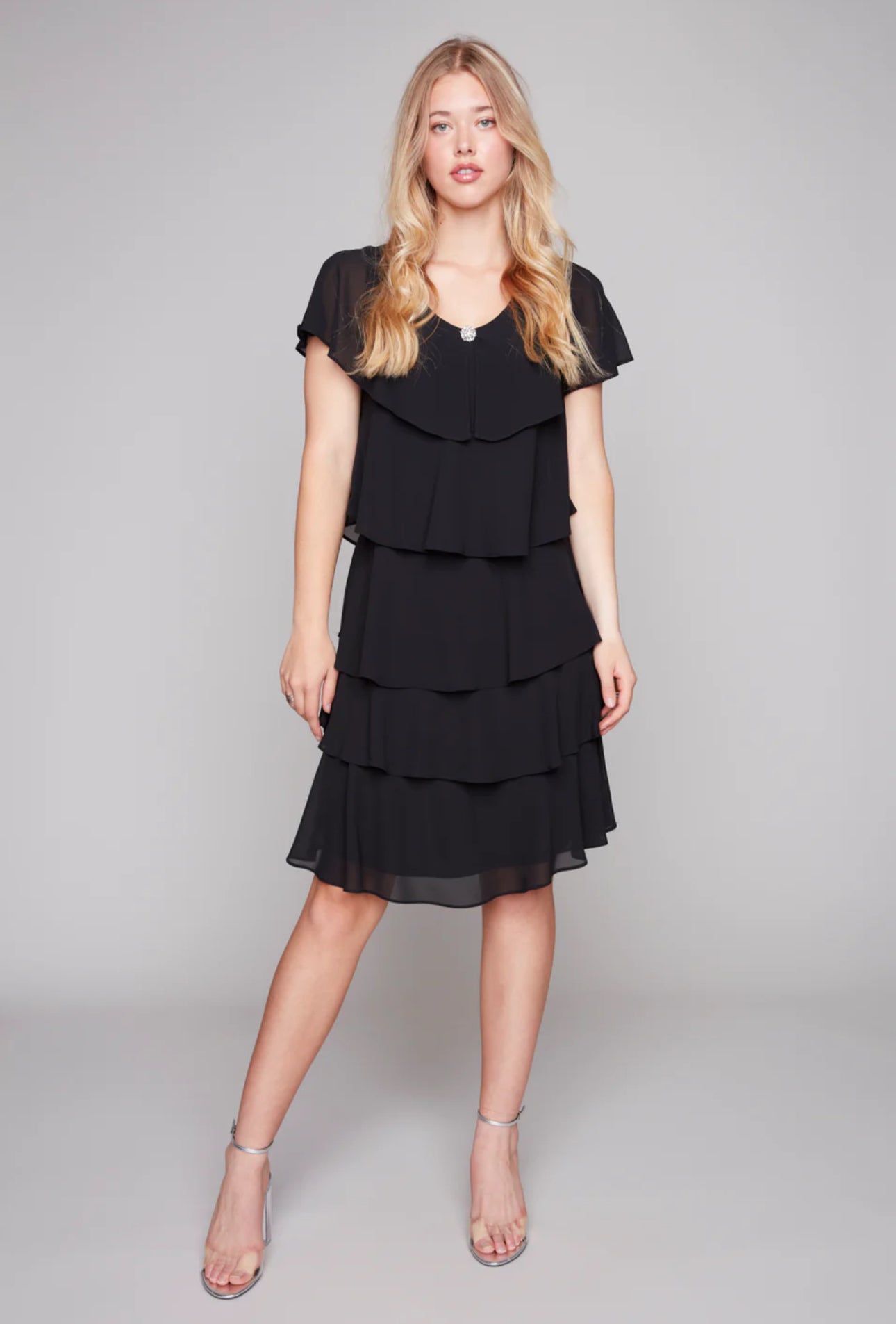 COMPLI K DRESS 50006 in black
