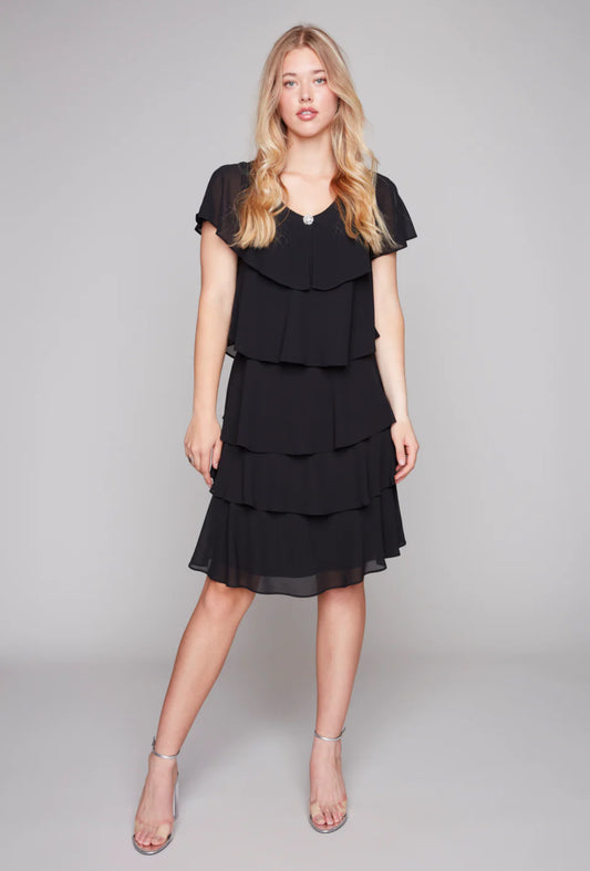 COMPLI K DRESS 50006 in black