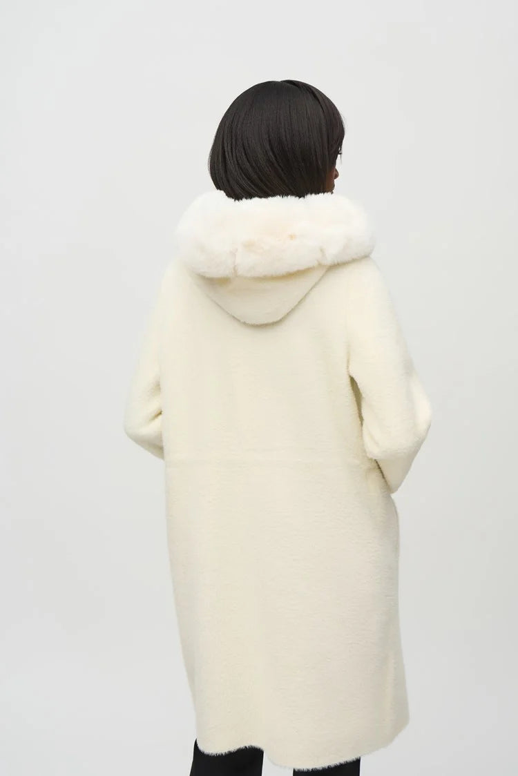 244929 Joseph Ribkoff vanilla coat
