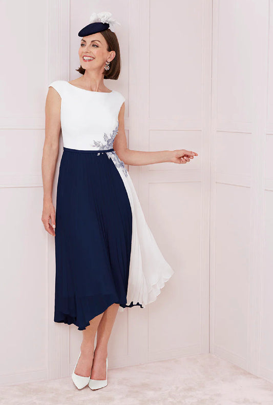 SALE- John Charles 66309 navy/ivory