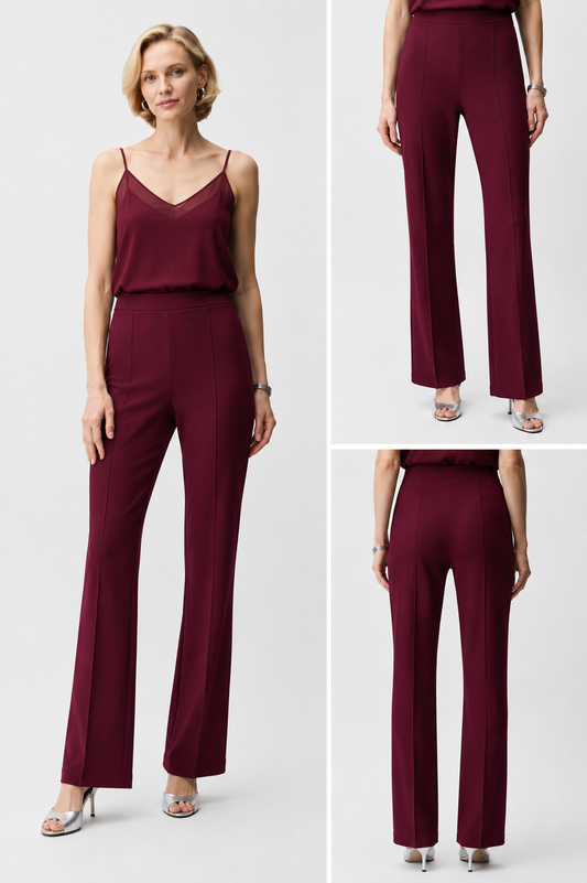 Inco Stretch Trouser 5187 – Burgundy