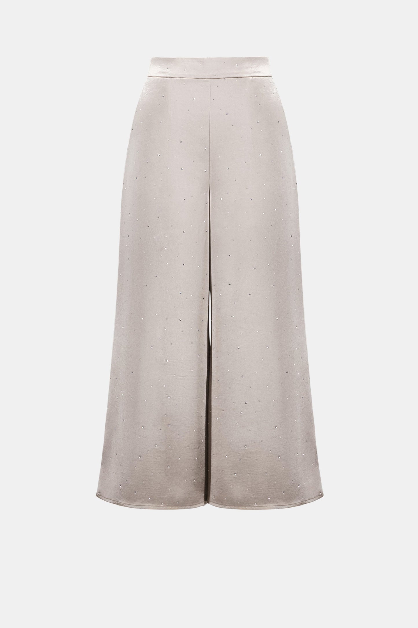 Signature | Satin Rhinestone Culotte Pants
262723