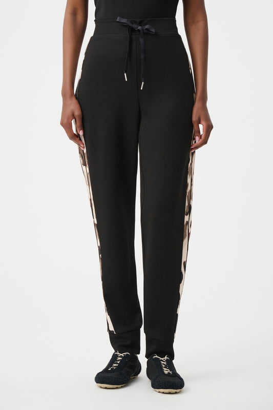 Scuba Jersey Animal trimmed Jogger Pants
263608