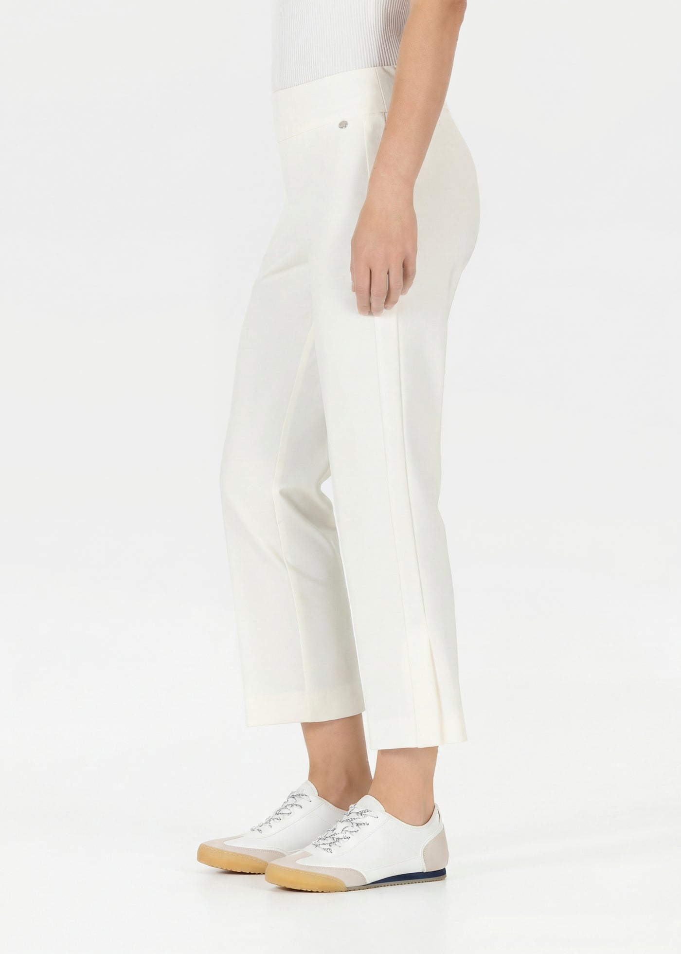Stehmann INA23-650 cream trouser with slit