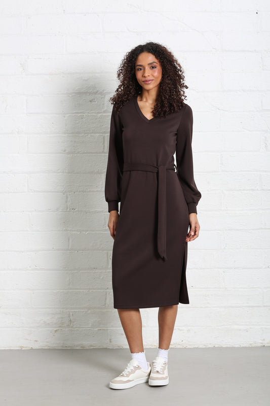 Celia chocolate dress