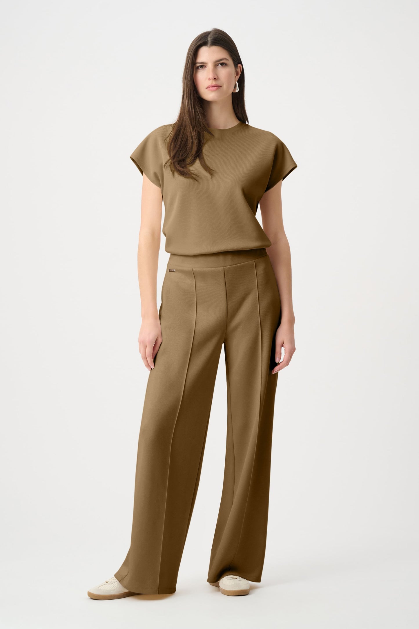 JOSEPH RIBKOFF Scuba Jersey Wide Leg Pull-On Pants 263612
