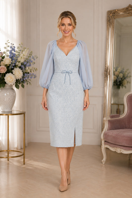 SALE- Dressed up by veromia DU570 pale blue