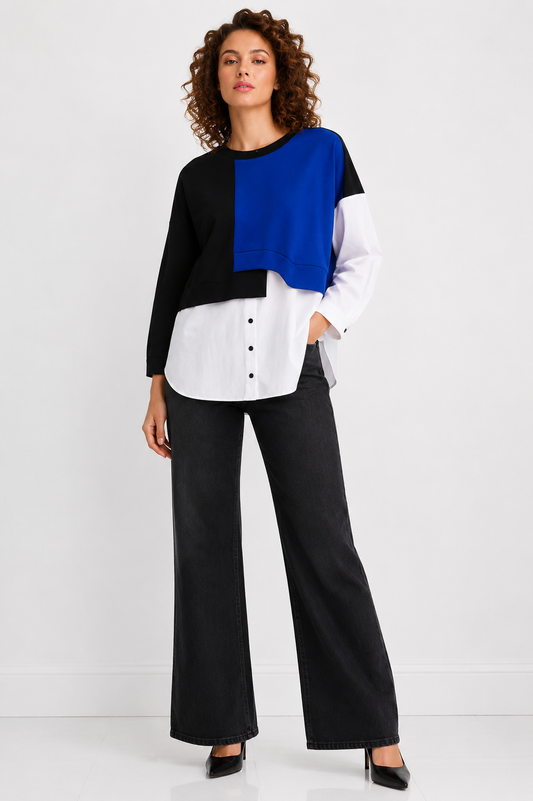 Inco Royal Colour Block Layered  4378