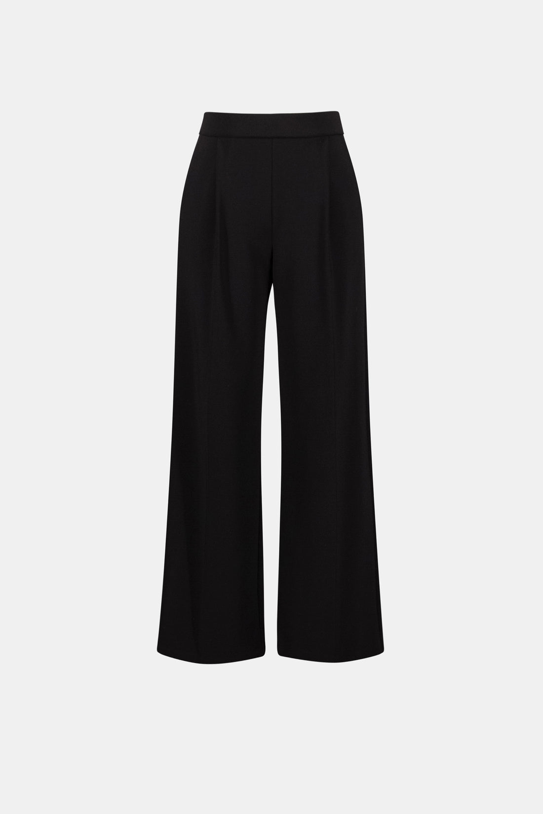 JOSEPH RIBKOFF 263716 Wide Leg Pull-On Trousers Black