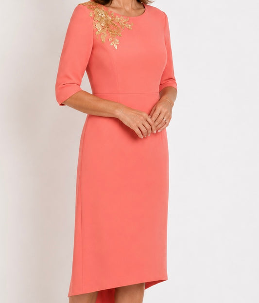Gabriela Coral dress Sale.