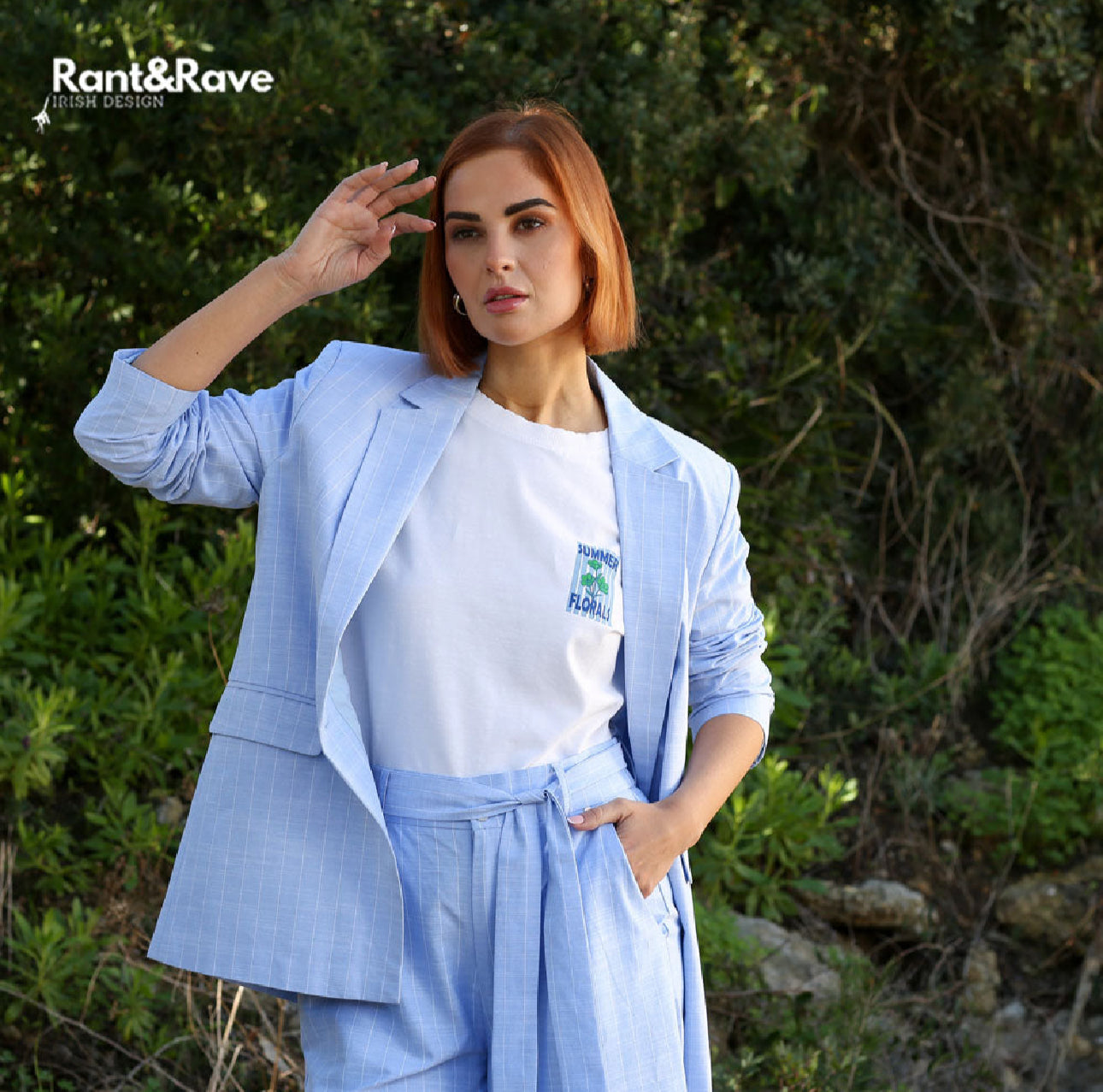 Rant and Rave Genna culotte in sky