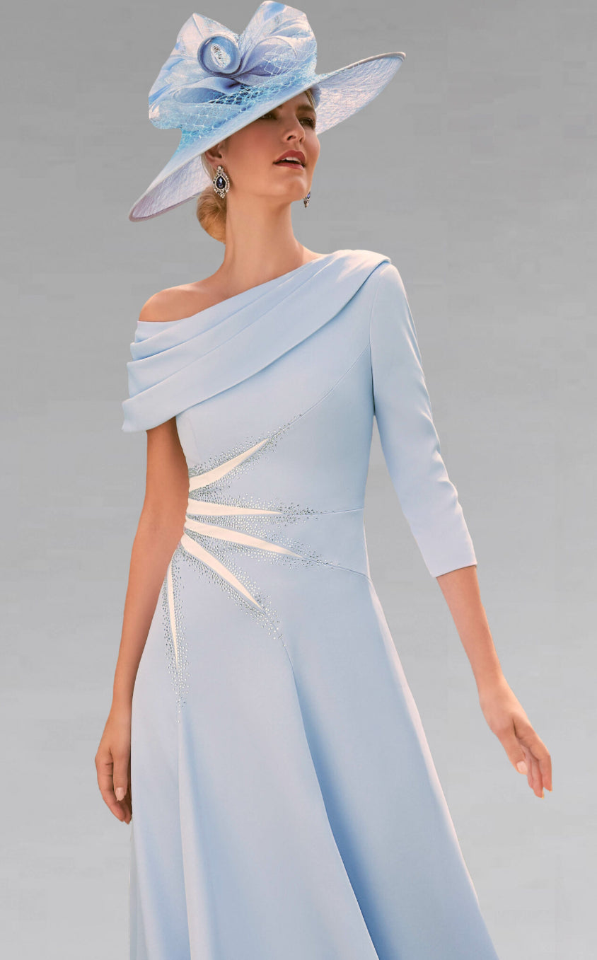 SALE- Veni Infantino 992238 Pale blue/ Ivory