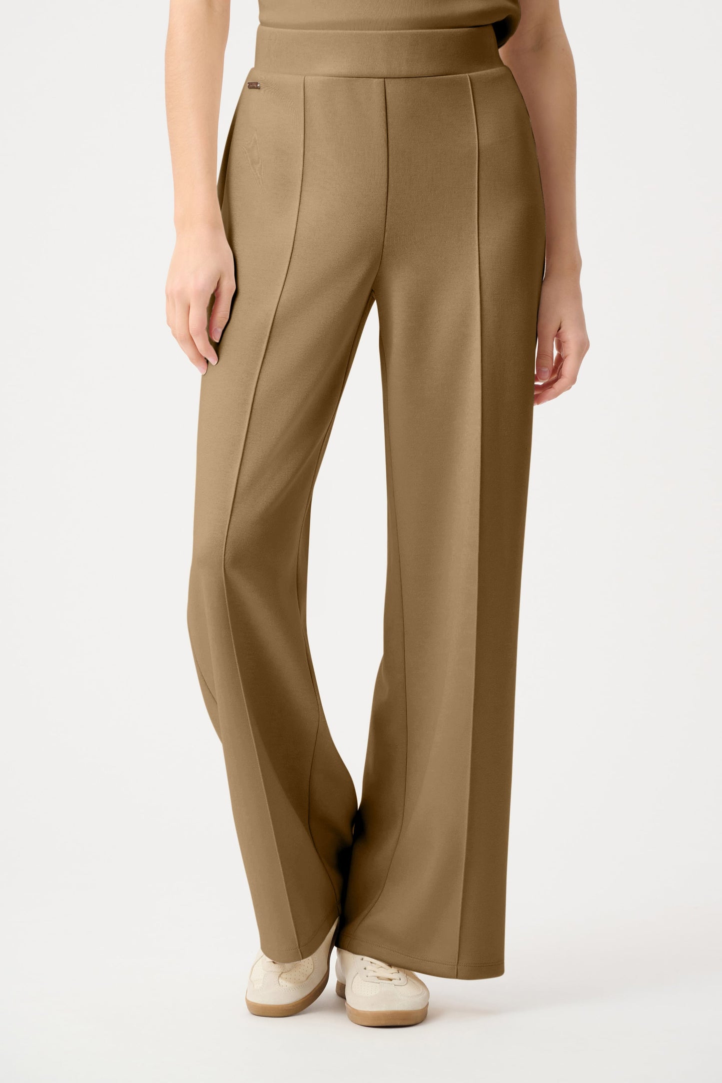 JOSEPH RIBKOFF Scuba Jersey Wide Leg Pull-On Pants 263612