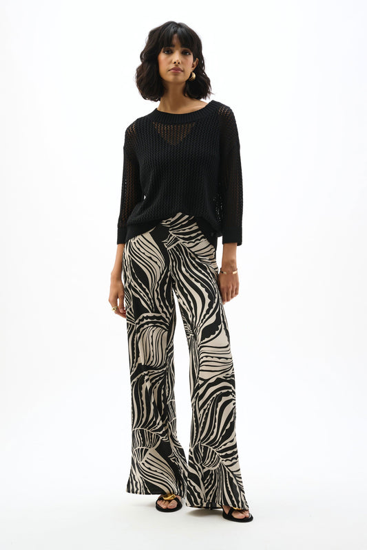JOSEPH RIBKOFF 262976 Acrylic Blend Open Stitch Sweater