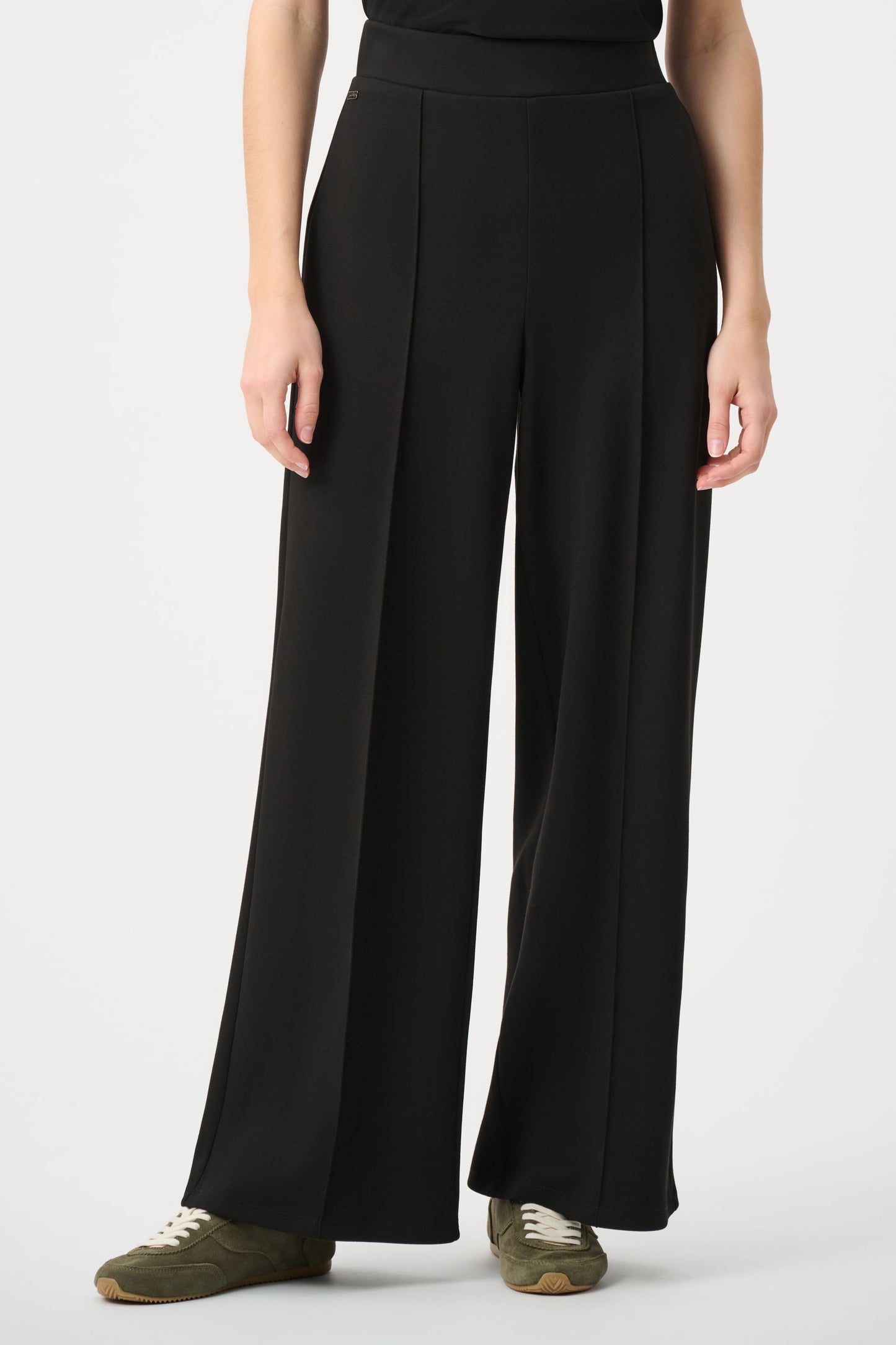 JOSEPH RIBKOFF Scuba Jersey Wide Leg Pull-On Pants 263612
