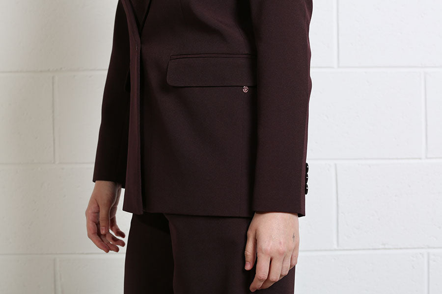 Rant & Rave Tabitha Blazer Aubergine