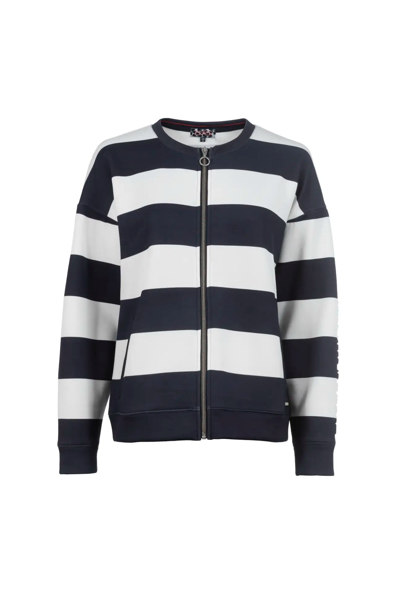 Sequesto Sweat jacket, full sleeve, round neck
