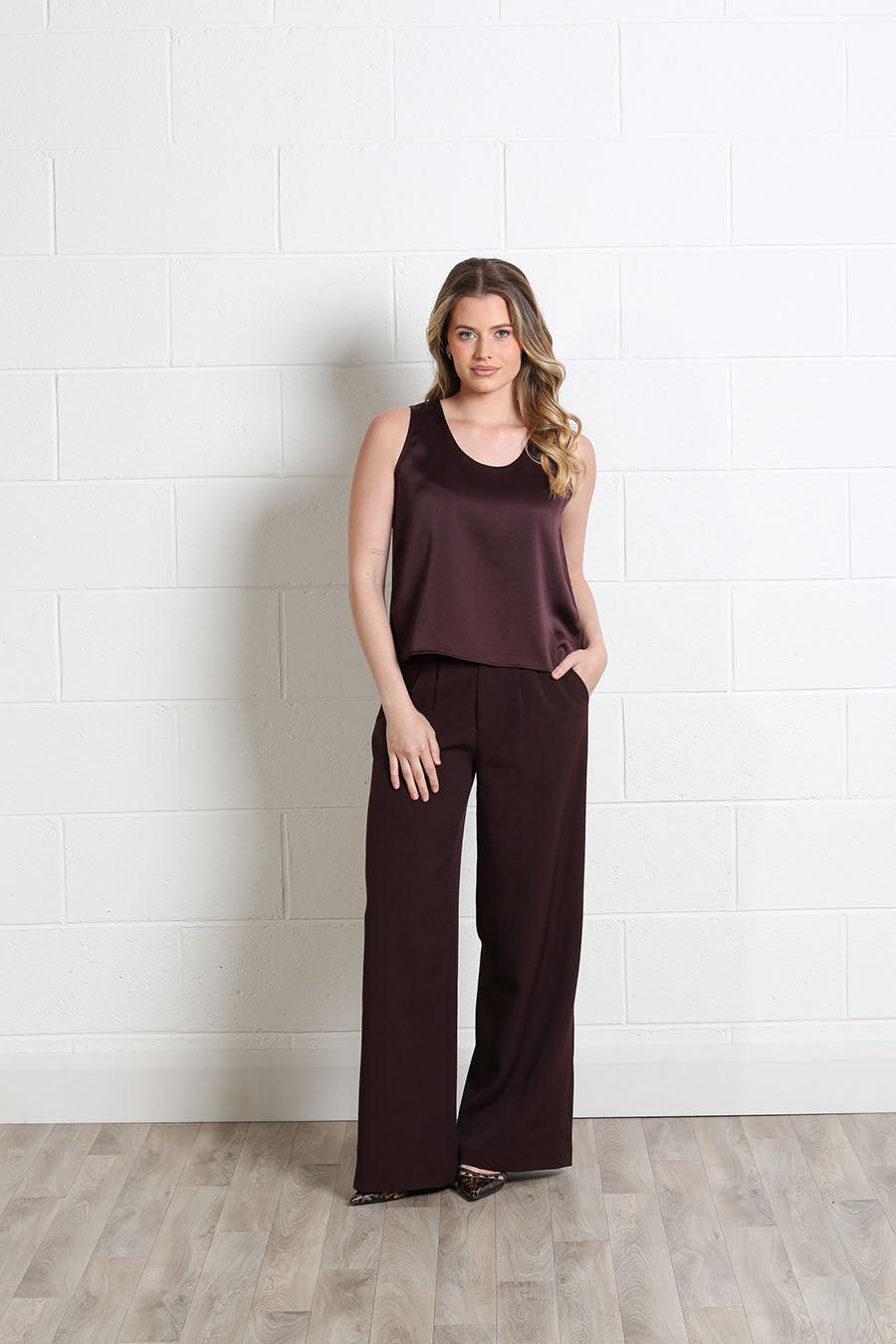 Rant and Rave Emma Top Auberguine