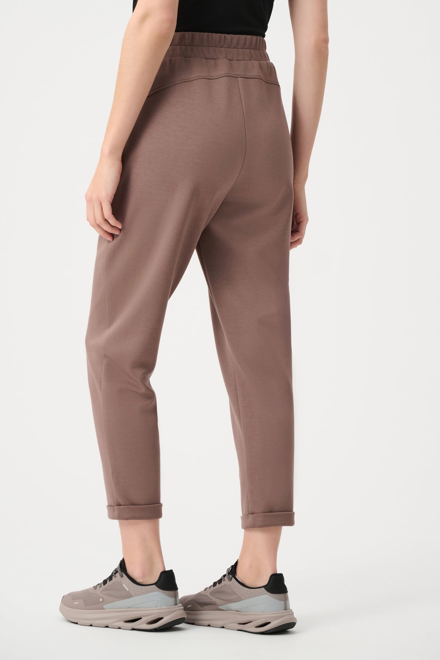 JOSEPH RIBKOFF Scuba Jersey Pull-On Jogger Pants With Drawstring Waist
261606F26