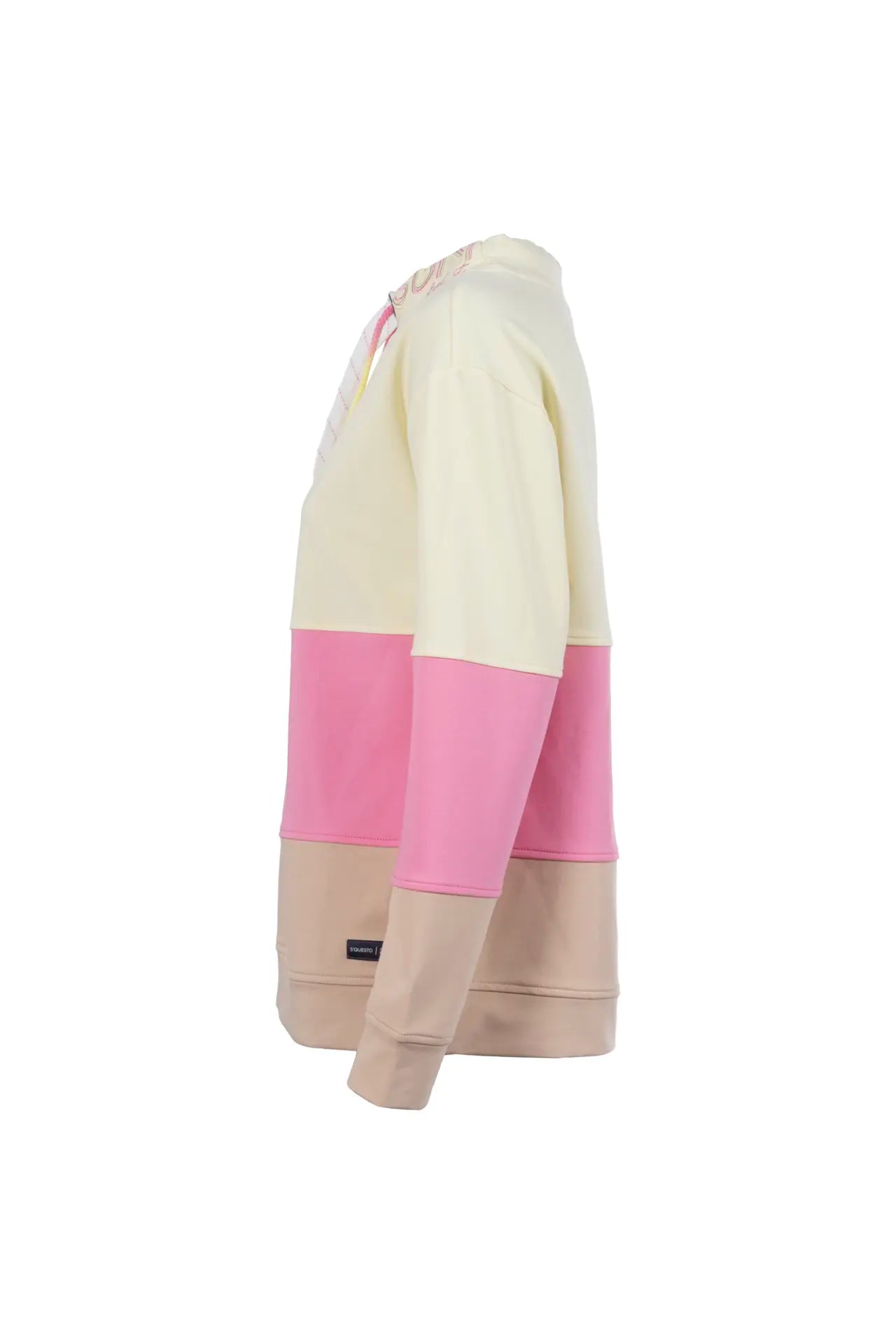 Sequesto Lightweight sweatshirt fabric, full-length sleeves, round neck with drawstring