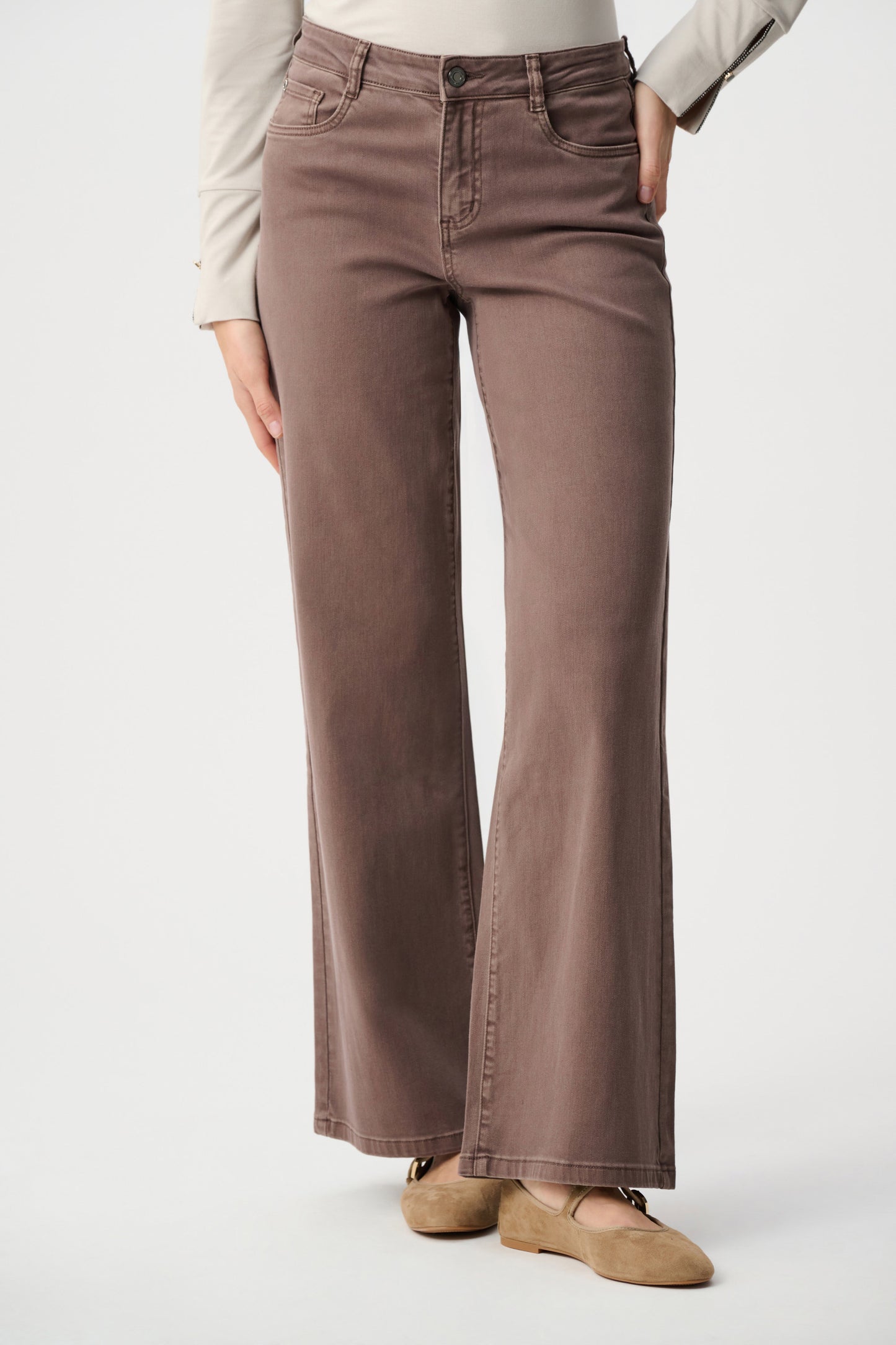 251968F26 Goldie | Classic Wide-Leg Stretch Jeans