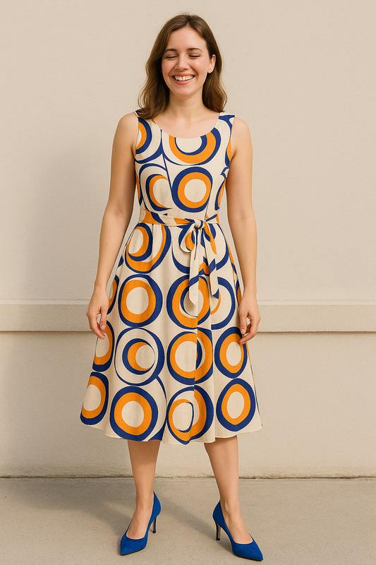 Tia geometric dress