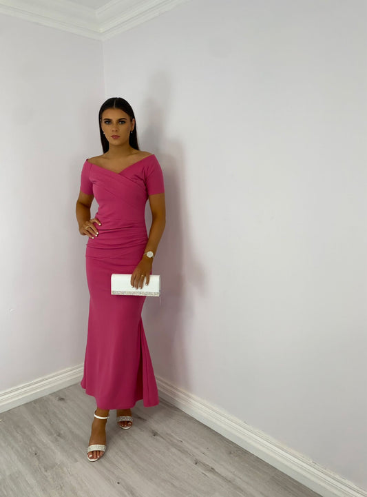 Poppy pink dress