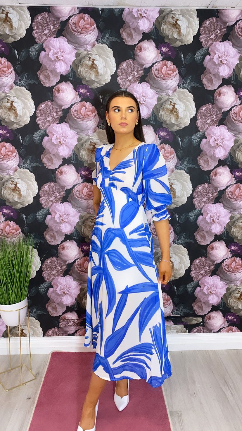 Libby blue dress
